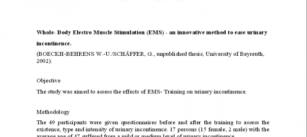 EMS study
