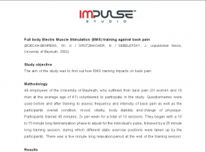 EMS study