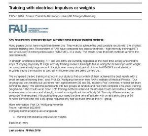 EMS study